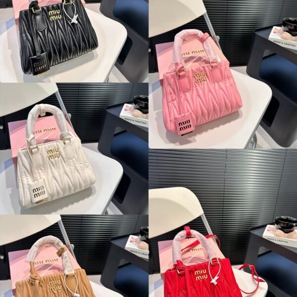 MIU Matelassé Nappa Leather - Bag