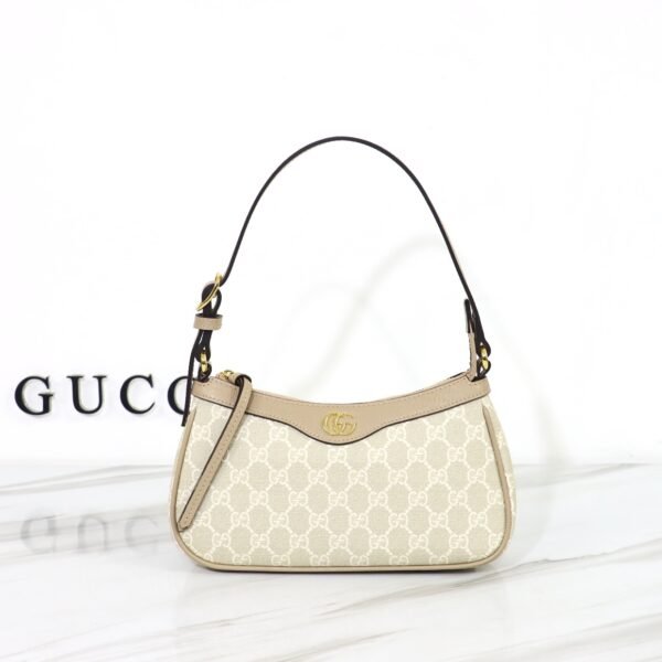 GG Ophidia GG Mini Bag Beige/Ebony GG Supreme Canvas - Bag