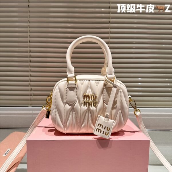 MIU Wander Matelassé Lamb Leather - Bag