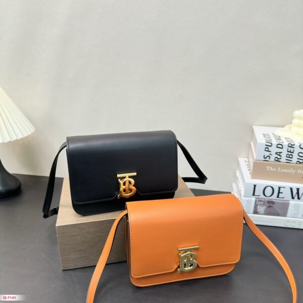 BBR TB Bag Black/Orange Leather - Bag