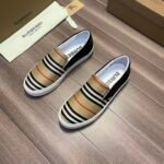 BBR Vintage Check Slip-On Beige/Black – Shoes