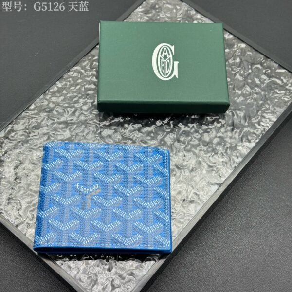 GYD Saint Sulpice Blue GYDine Canvas - Wallet