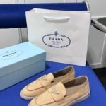PR Logo Plaque Loafers – Scarpe – Nero