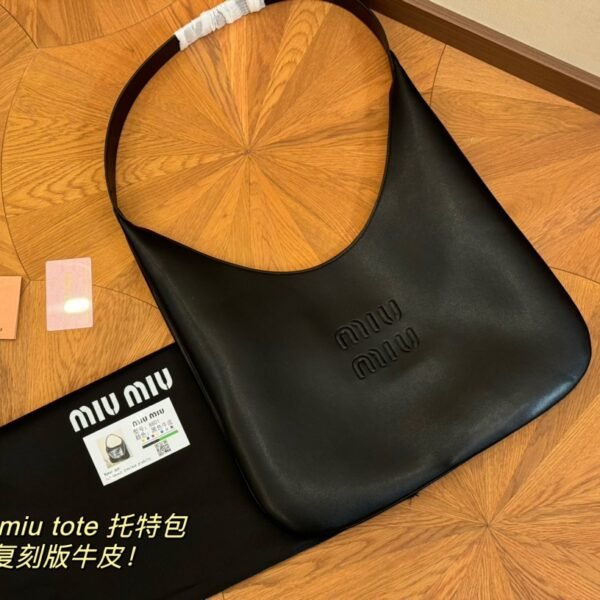 MIU Wander Black Leather - Bag
