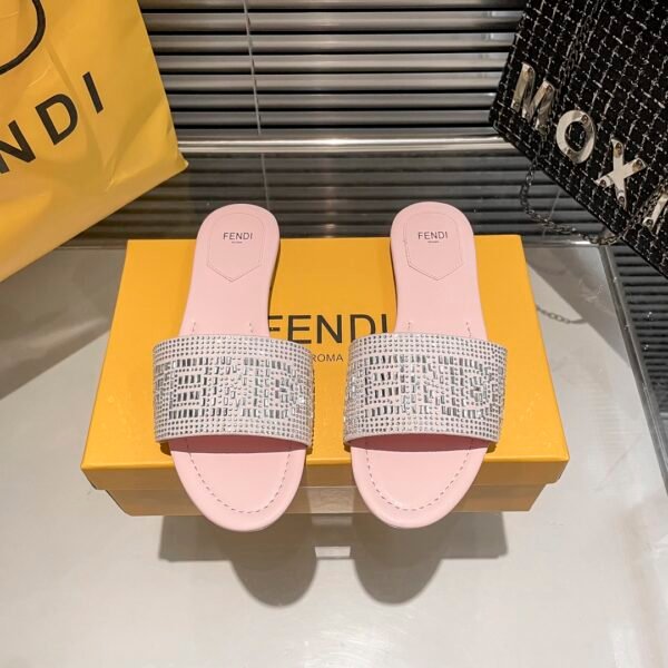 FD Colibri Rhinestone Slides - Slides