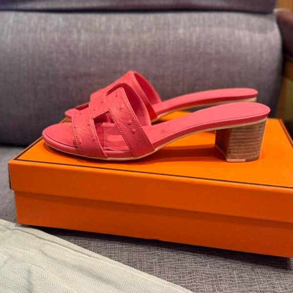 HM Oran Sandals Pink Leather - Sandals