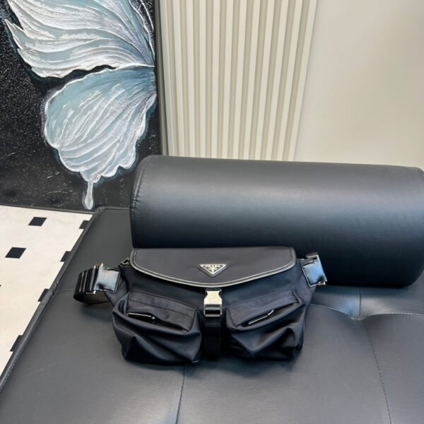 PR Re-Nylon Belt Bag Black Nylon - Belt Bag