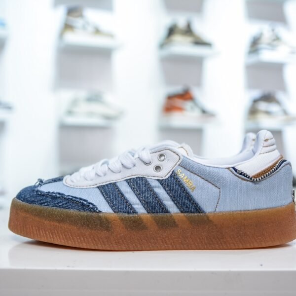 AD Samba x Wales Bonner Blue Denim - Sneakers