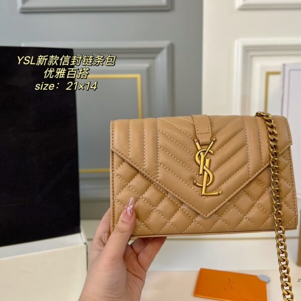 YSL Envelope Chain Wallet - Bag