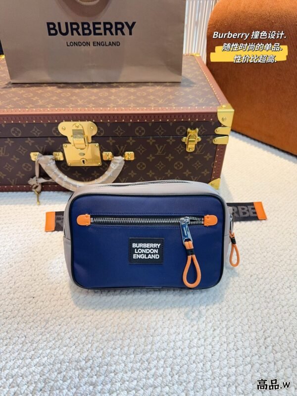 BBR Sonny Blue/Gray Nylon – Gürteltasche