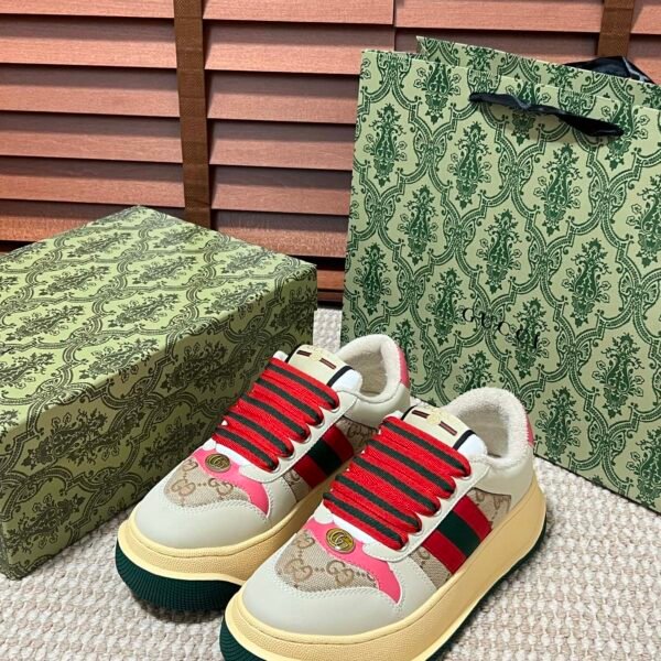 GG Screener Beige/Canvas - Sneakers