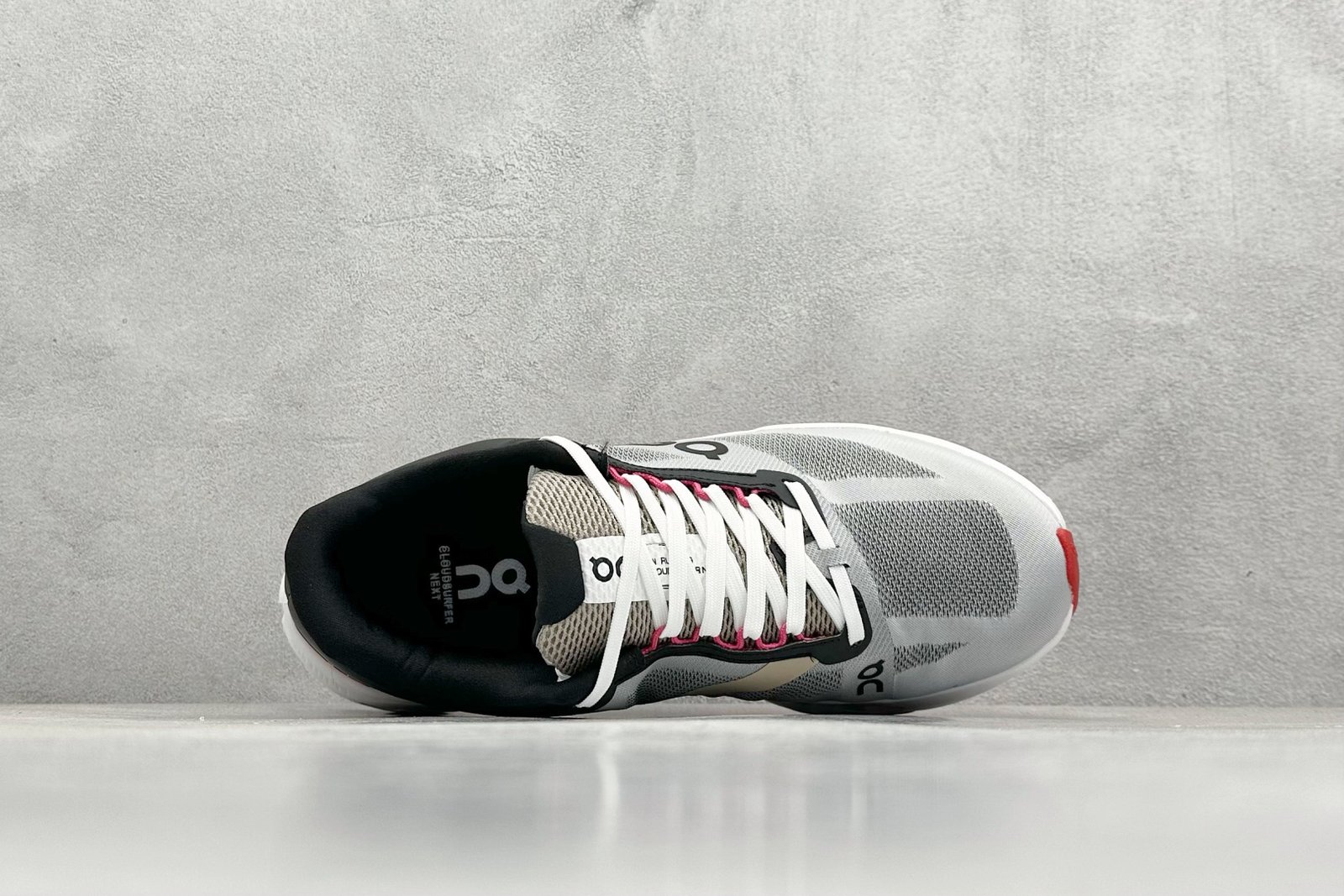 ON Cloudmonster White/Black/Red - Sneakers - Image 3