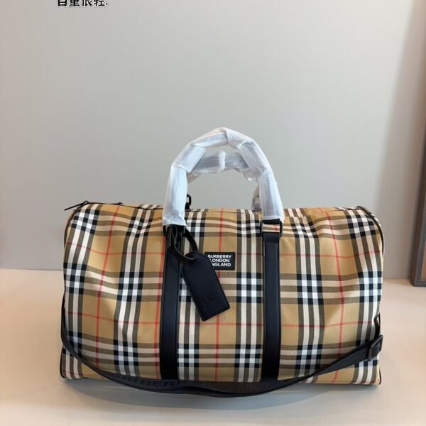 BBR Vintage Check Duffle Vintage Check Canvas - Bag