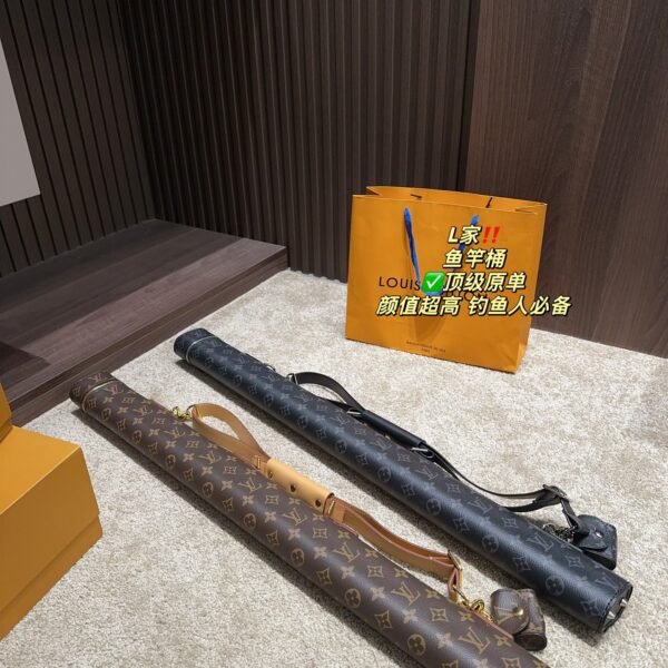 LV Monogram Fishing Rod Case Monogram/Monogram Eclipse - Bag