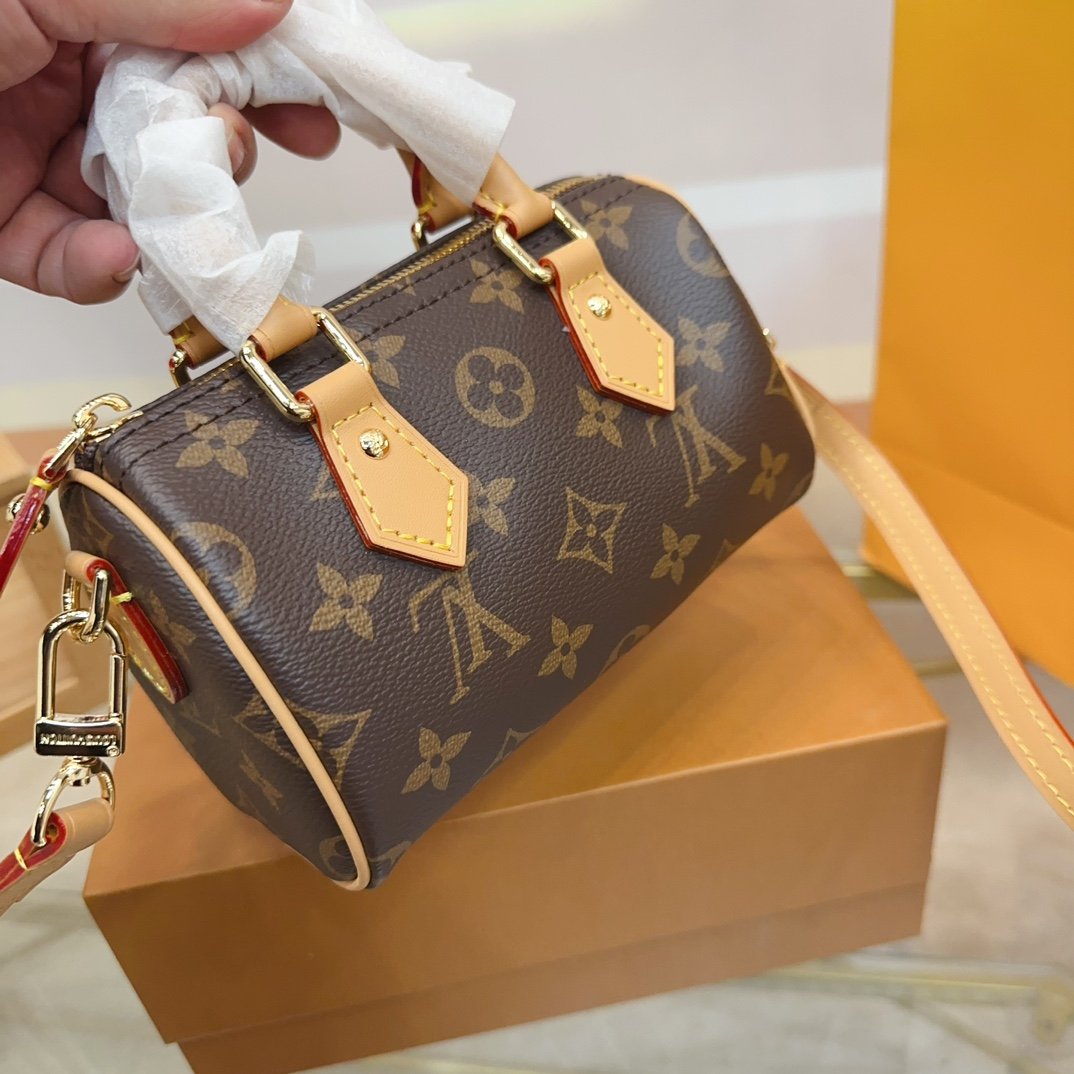 LV Speedy Bandoulière 20 Monogram - Bag - Image 8