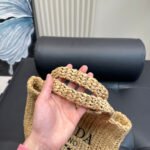 YSL Panier Medium Raffia – Borsa