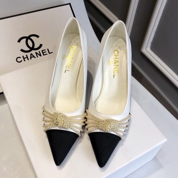 CC Pearl Embellished Pumps - Heels