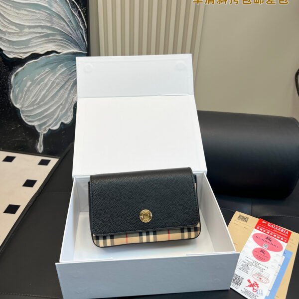 BBR Vintage Check Note Bag Black/Beige Check - Bag