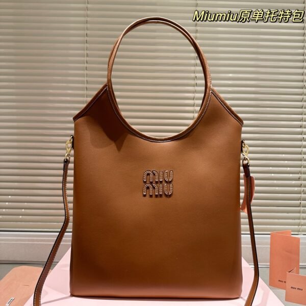 MIU Wander Brown Leather - Bag