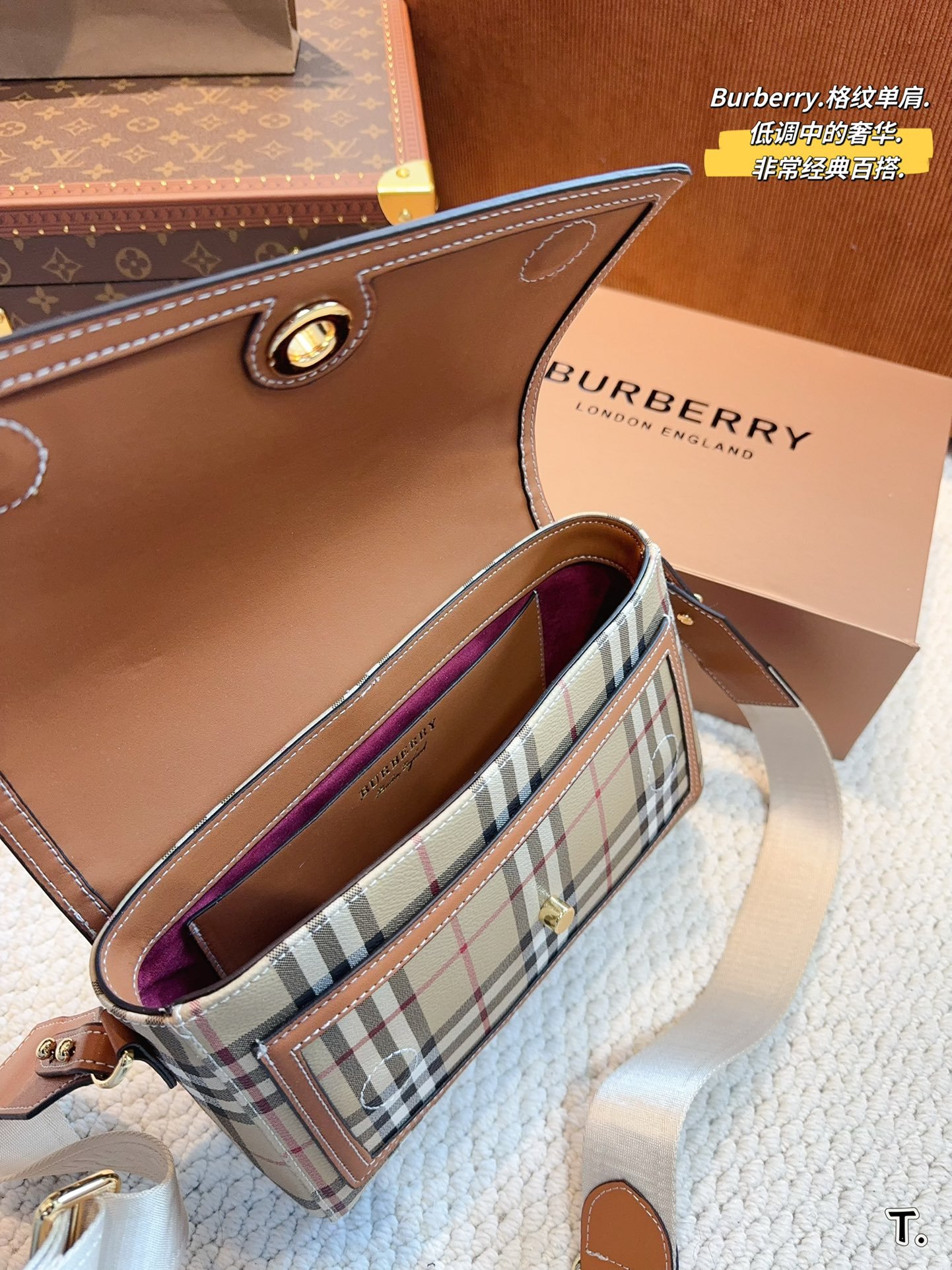 BBR TB Bag Vintage Check - Bag - Image 9