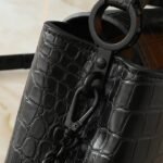 LV Capucines Mini Black Crocodile – Borsa