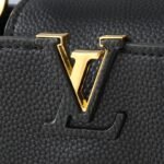 LV Capucines BB Black Leather – Borsa