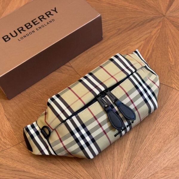 BBR Vintage Check Bum Bag Beige Check - Bag