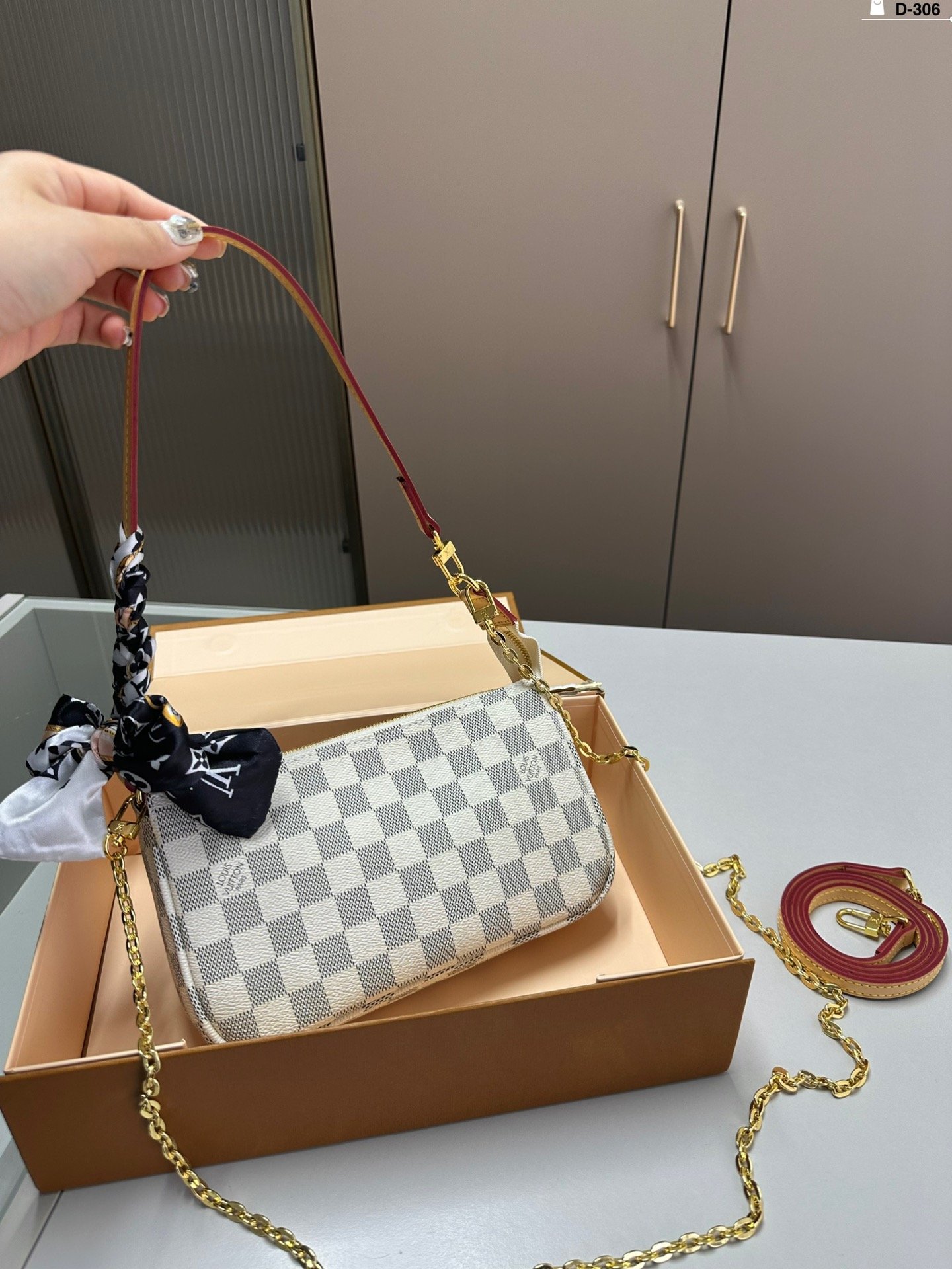 LV Multi Pochette Accessoires Monogram/Damier Azur - Bag