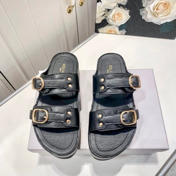 CEL Triomphe Buckle Sandals - Sandals