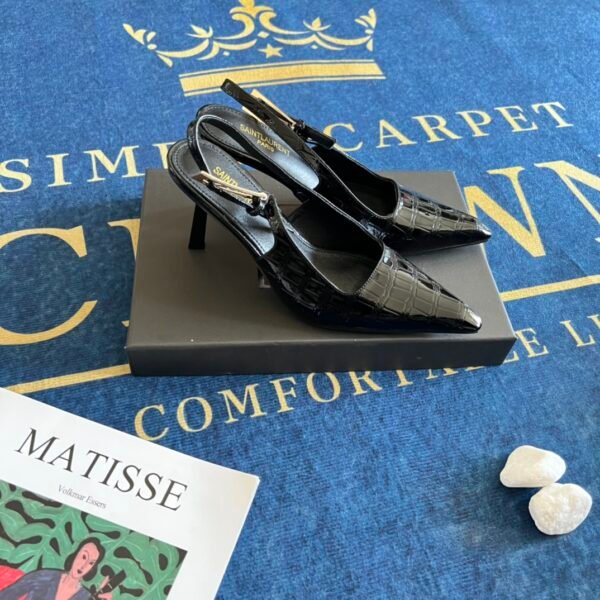 YSL Opyum Slingback Pumps - Heels