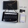 CC Wallet on Chain (WOC) Black Leather - Bag · Ref. BA20573