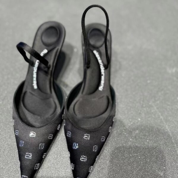 AMQ Nova Crystal Embellished Slingback - Heels