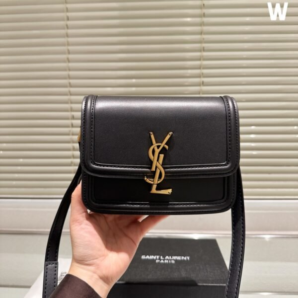 YSL Cassandra Small Black Leather - Bag