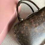 MIU Bowling Bag Brown Leather – Bag