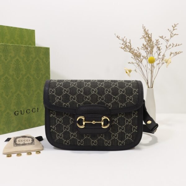 GG Horsebit 1955 GG Supreme Canvas - Bag