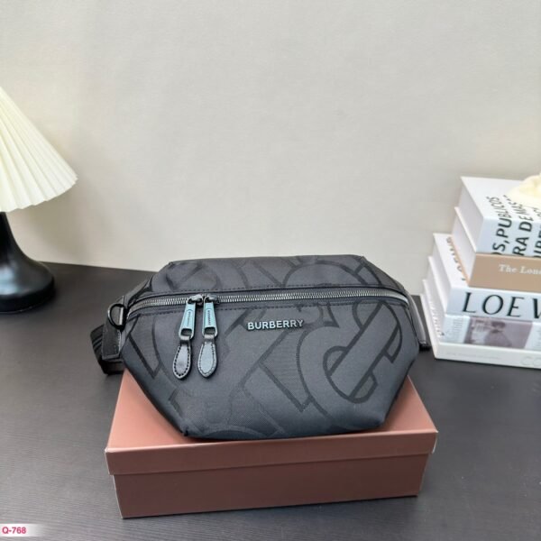 BBR Monogram Belt Bag Black - Belt Bag