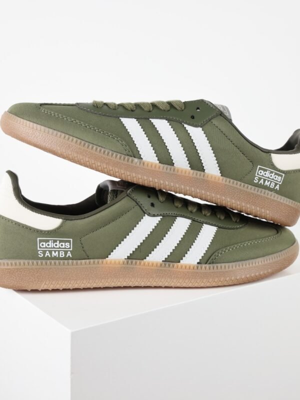 AD Samba Green/White – Sneakers