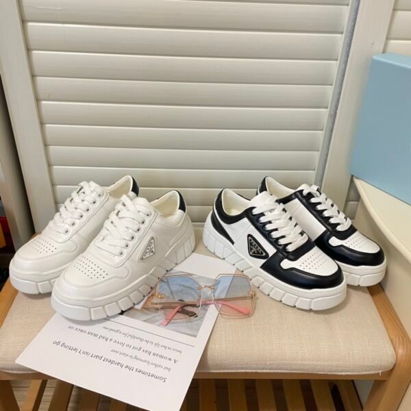 PR Downtown White/Black Leather - Sneakers