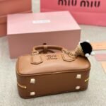 MIU Softy Padded Brown Leather – Bag