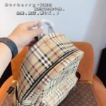 BBR Vintage Check Backpack – Backpack – Tan