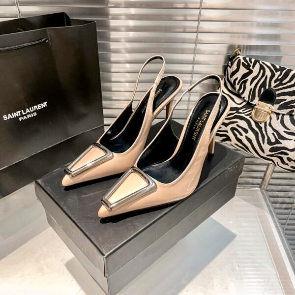 YSL Blade Slingback Pumps - Heels