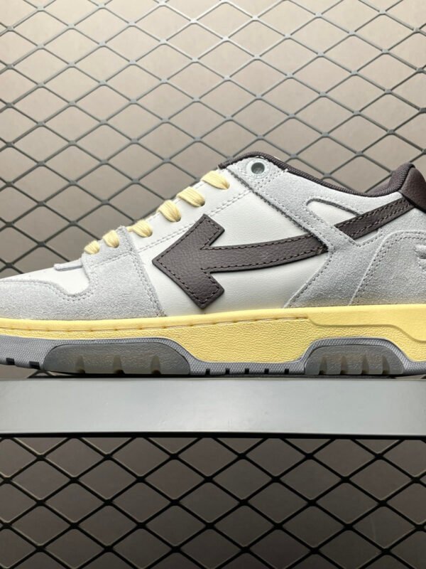 OW Out of Office Grey/Yellow – Sneaker