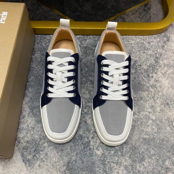 CL Happyrui Spikes White/Navy Mesh - Sneakers