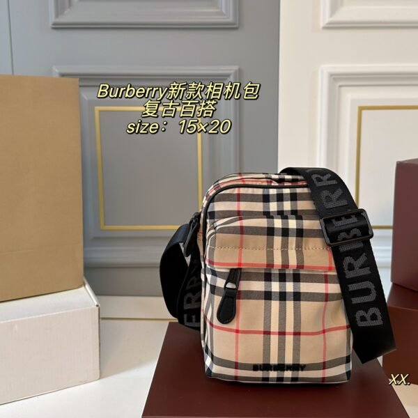 BBR Vintage Check Camera Bag - Bag