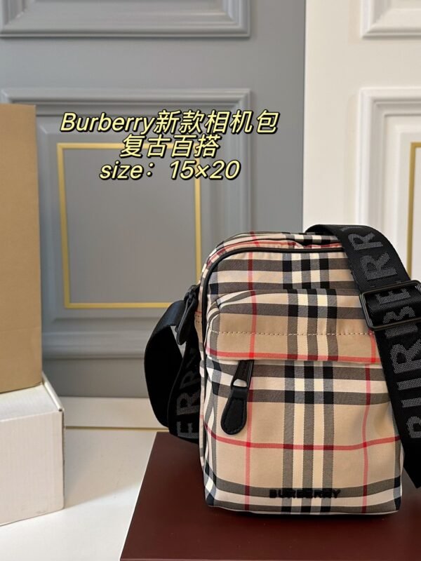 BBR Vintage Check Camera Bag – Bag