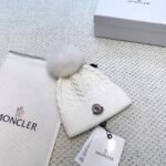 MCL Cable Knit Beanie White – Cappello – Rosso