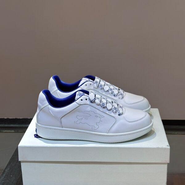 BBR Arthur Low-Top Sneakers White/Blue - Sneakers