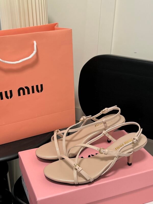 MIU Strappy Sandals – Scarpe con tacco