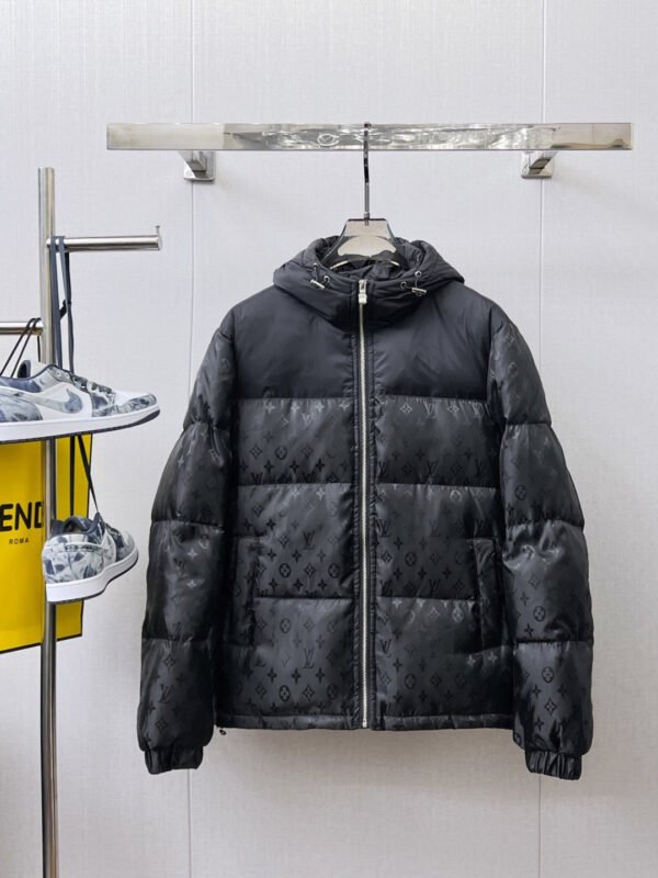 LV Monogram Puffer Jacket – Jacket – Red