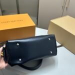 LV Loop Hobo Black Leather – Bag – Black
